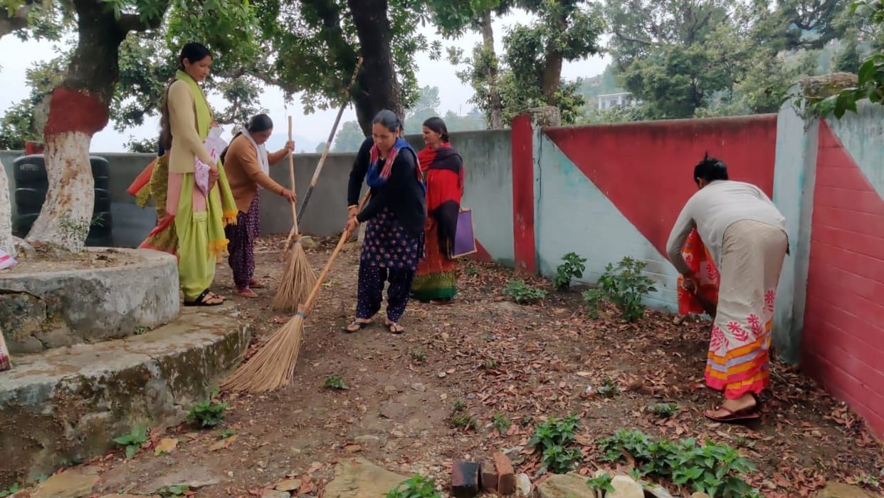 Officers and personnel took oath of cleanliness