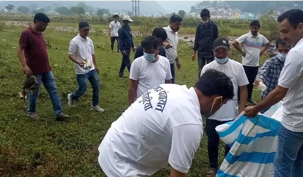 Clean India Programme in Almora