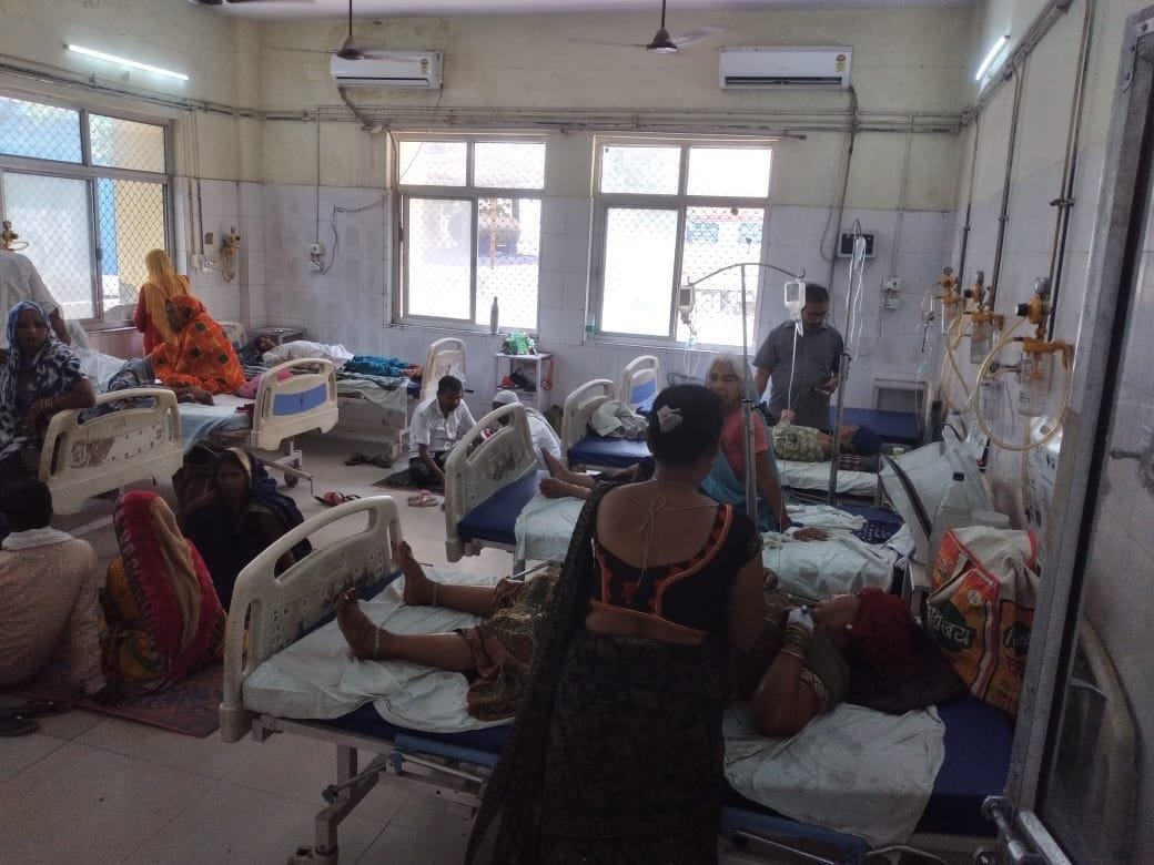 Innocent died of diarrhea, a child referred to Lucknow