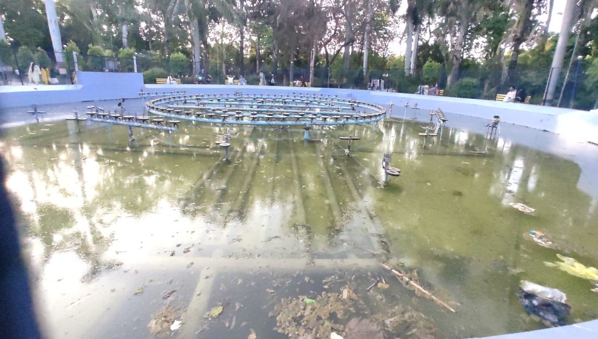 Beautification of three parks did not happen even in four years
