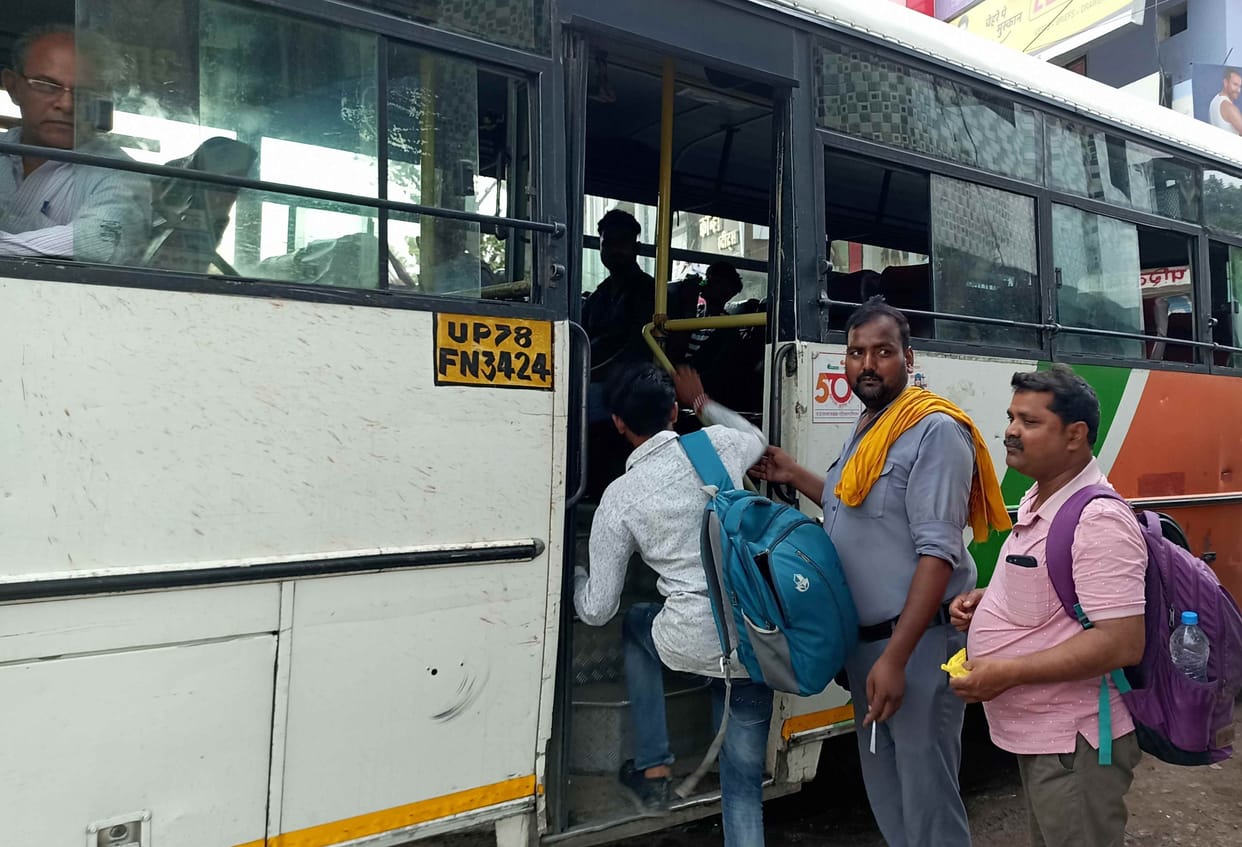 People avoiding traveling even during the day
