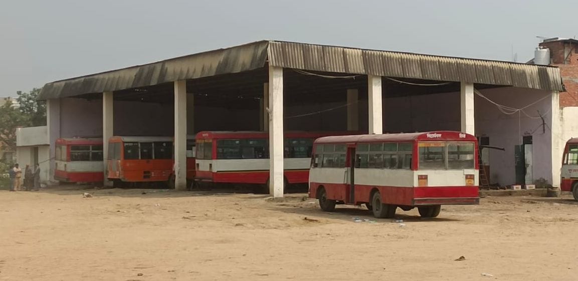 Private buses run as much as government buses rumble