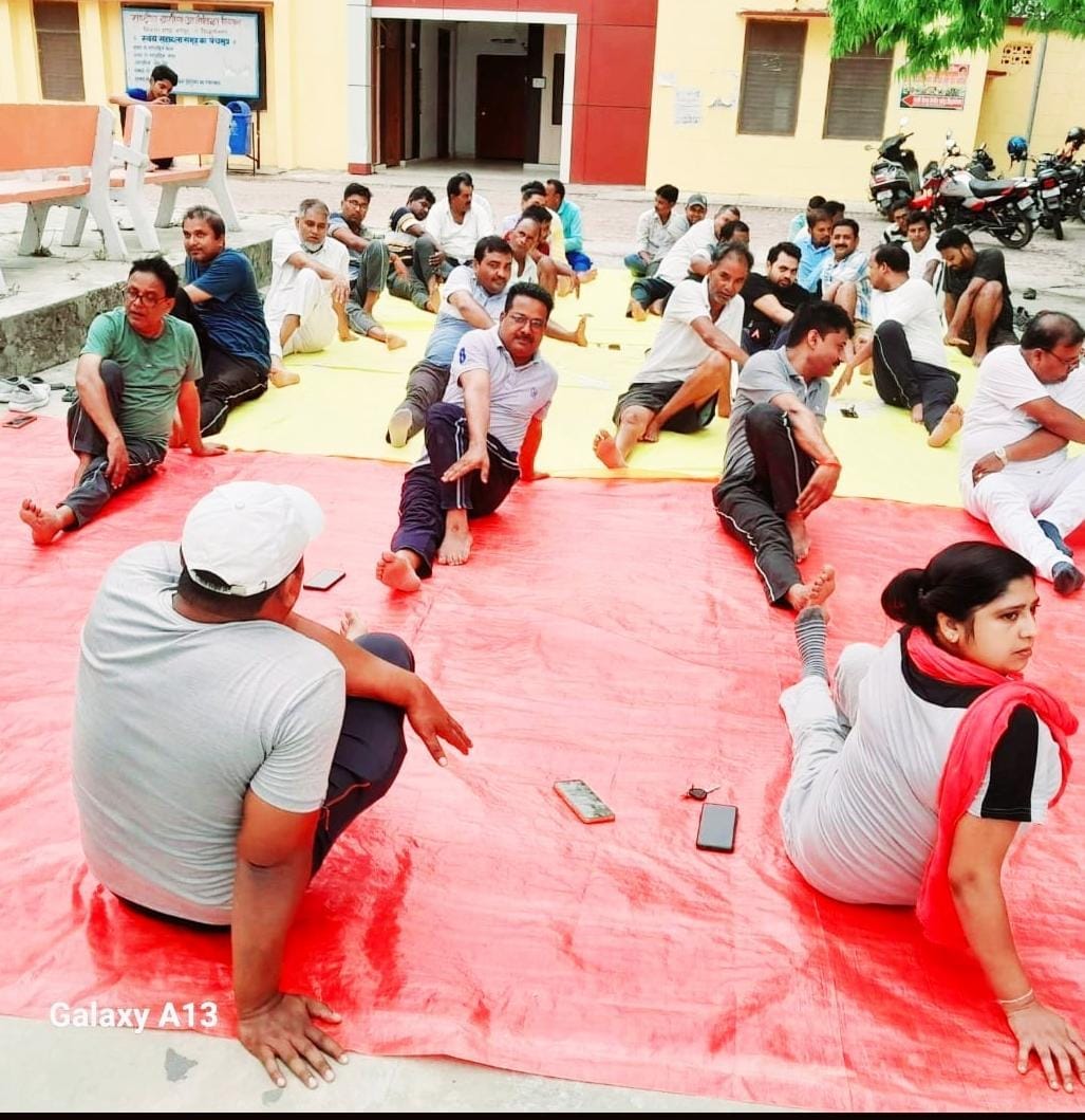 Will do yoga collectively, will take a pledge for regular yoga practice