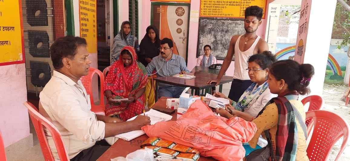 Health test of 118 people