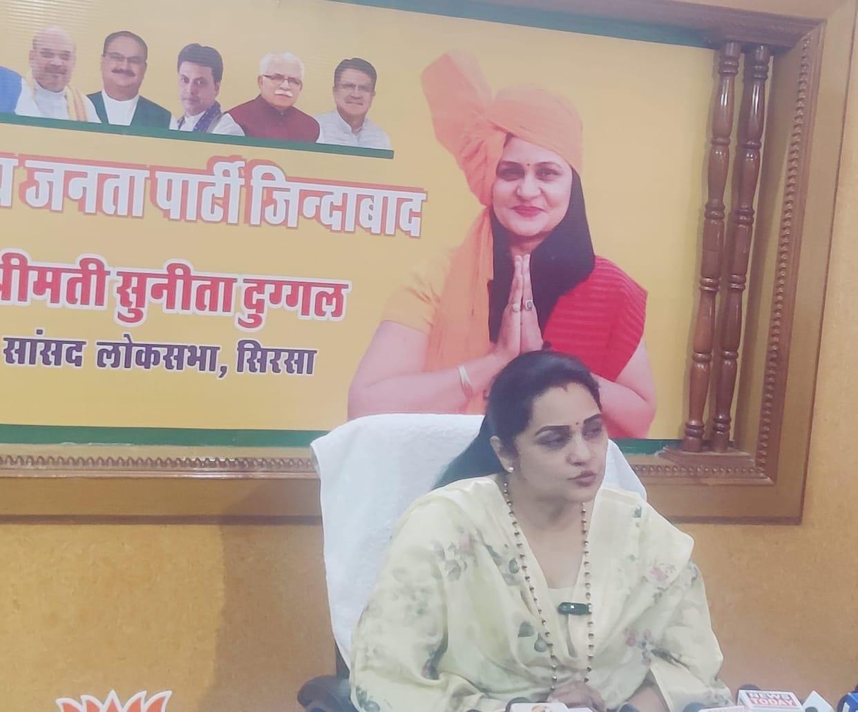 Efforts to connect Sirsa with Chandigarh by railway: Sunita Duggal