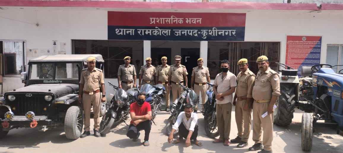 Three vehicle thieves arrested, six vehicles recovered
