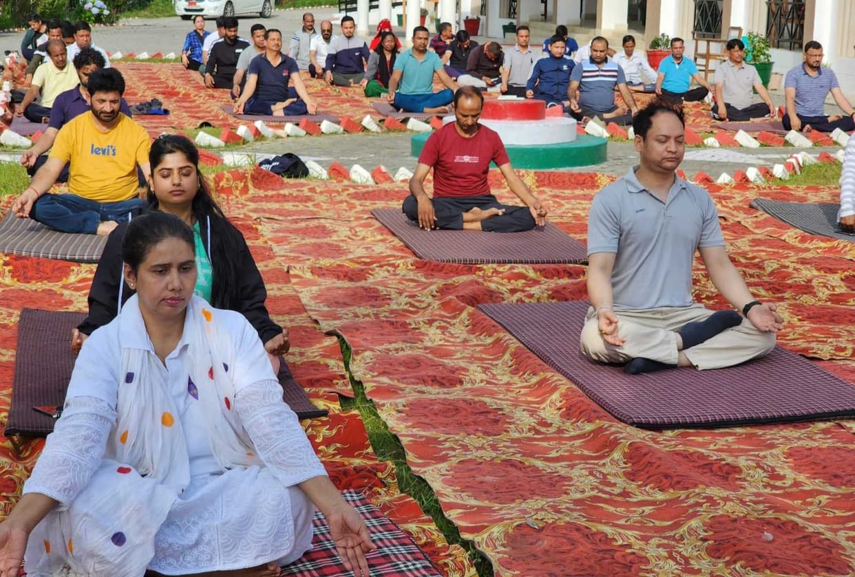 Yoga keeps body, mind and soul healthy