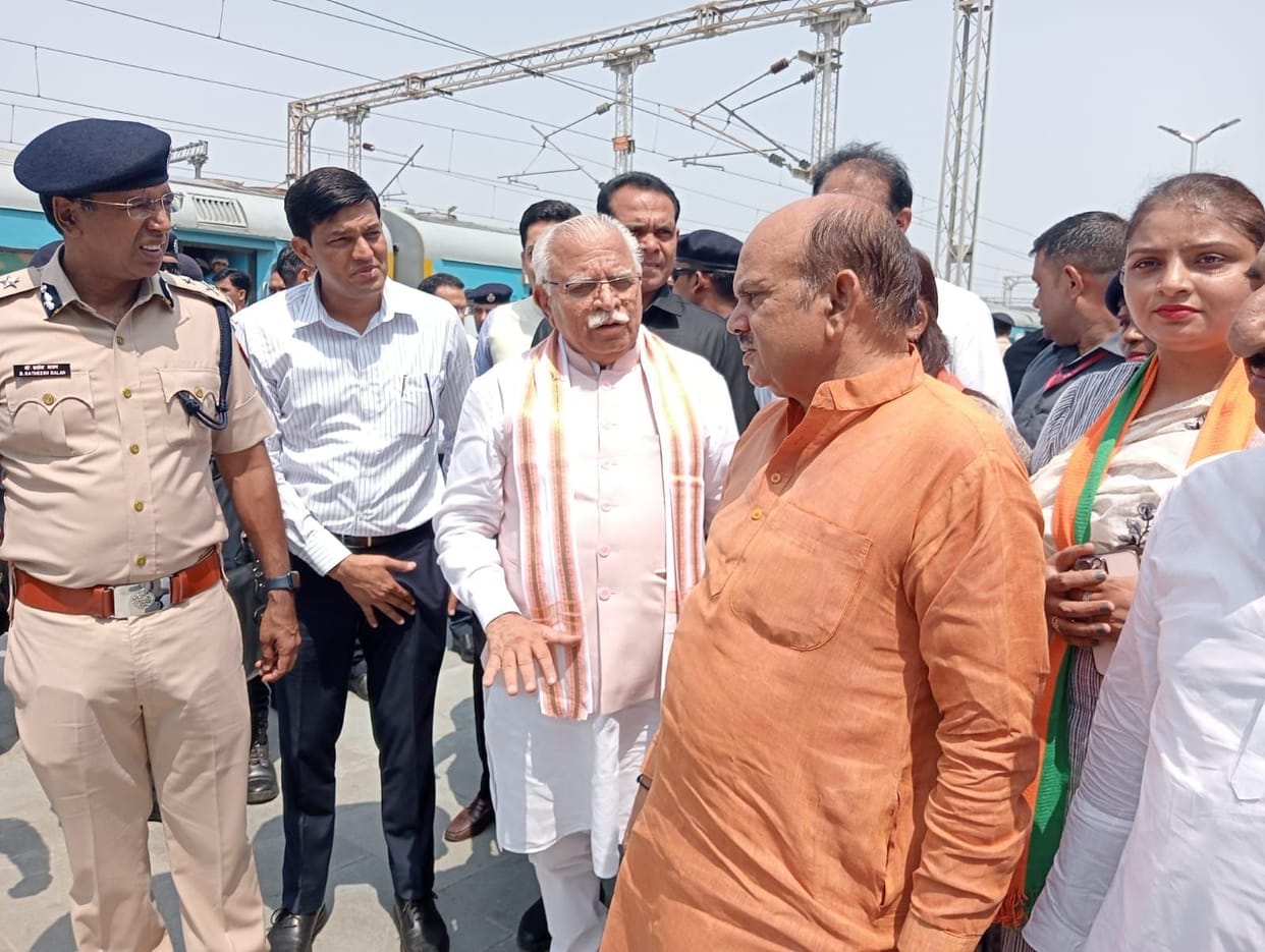 Roads were improved in the night before the arrival of the Chief Minister