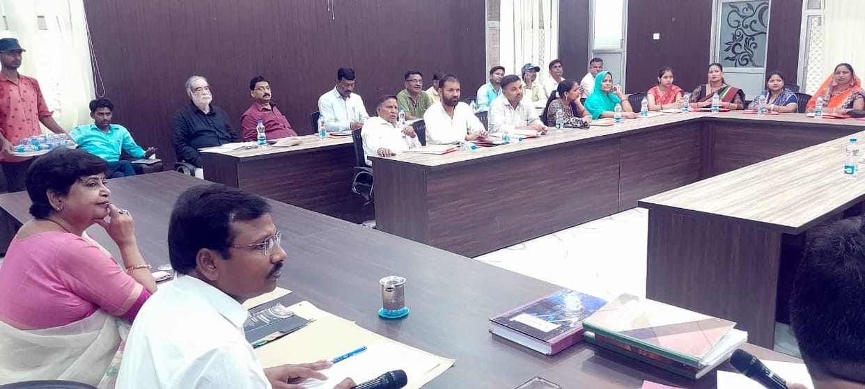 Board meeting: issue of corruption, water logging, encroachment
