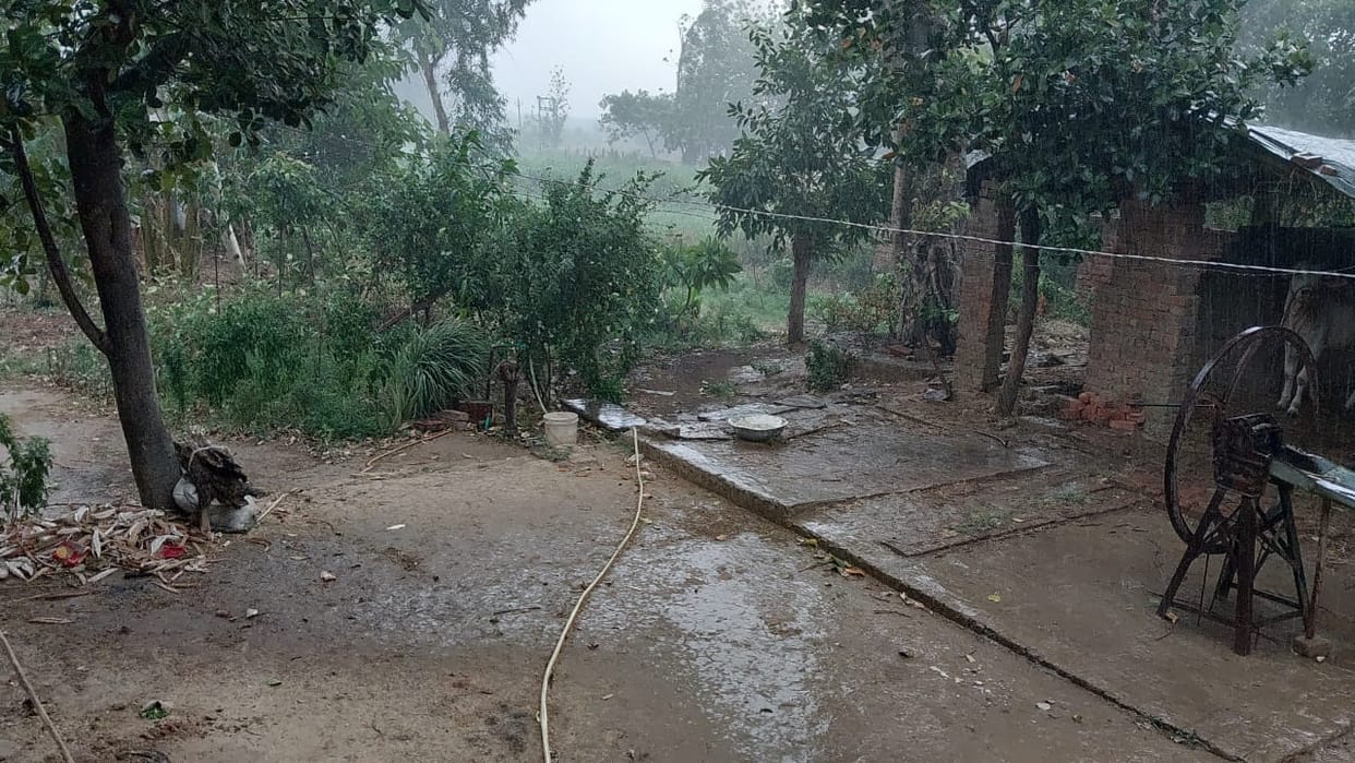 Pleasant weather due to pre-monsoon rains