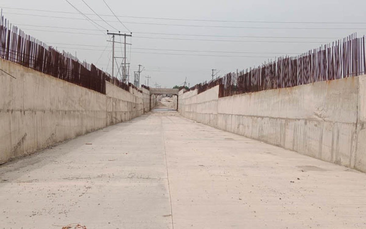 Underpass will be ready in two months