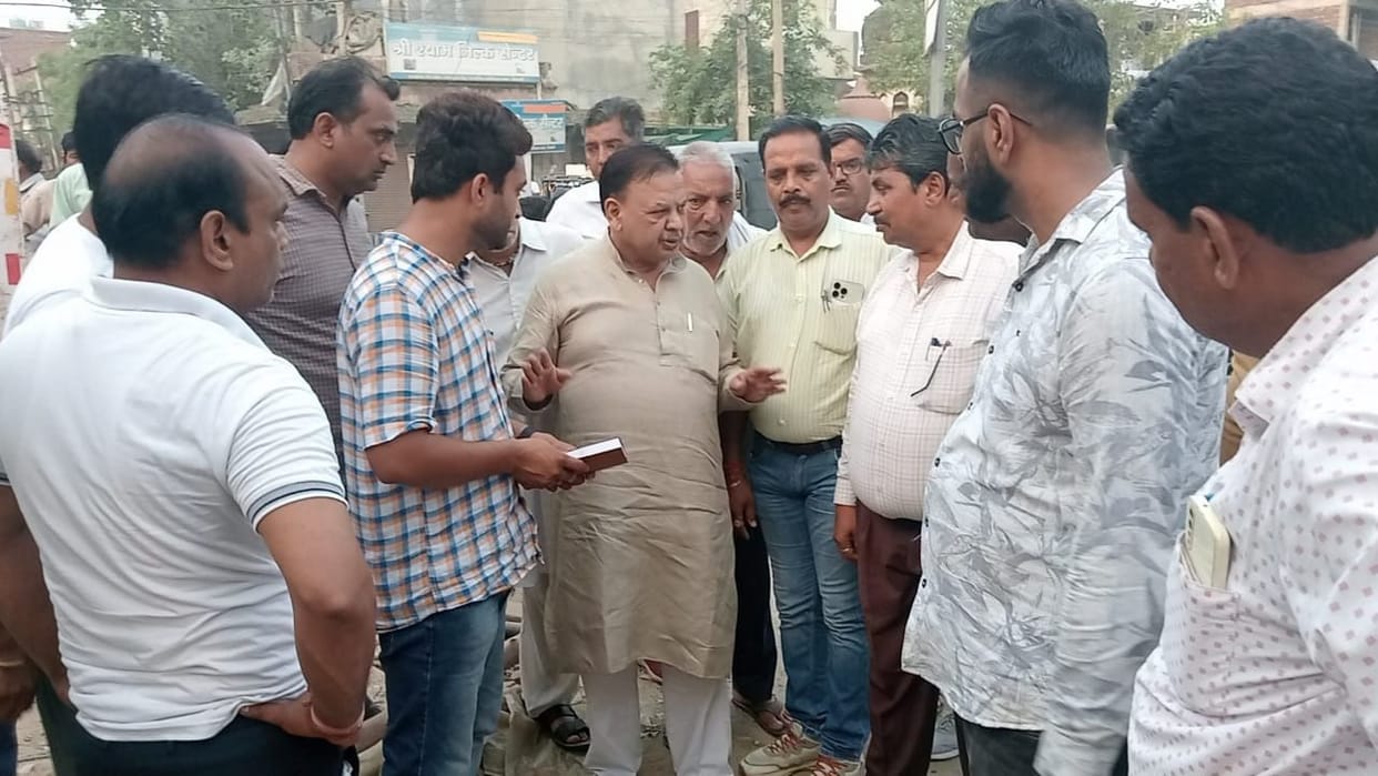 Damaged sewer of Halwas Gate solved, line will be operational in three to four days