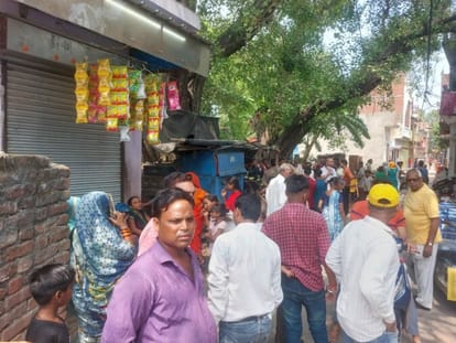 House caught fire due to leaking gas cylinder, loss of lakhs