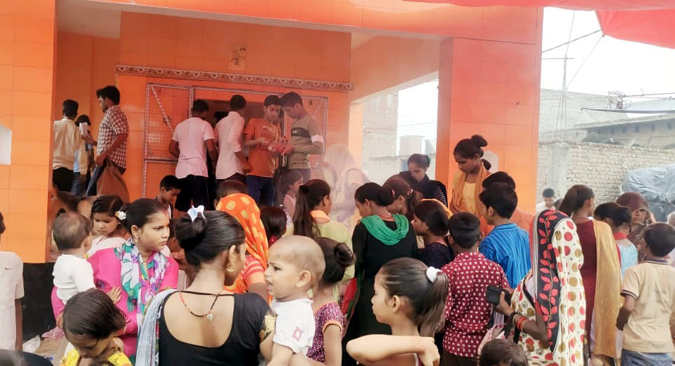 Caste of princely state started in Behta Gosai, crowd gathered