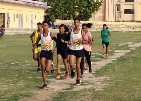 Dreamed of gold by running on Olympic Day