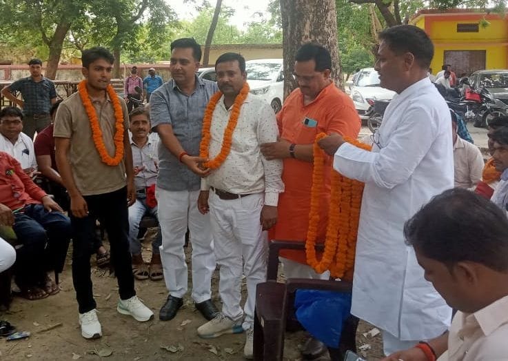 Students who passed NEET were honored