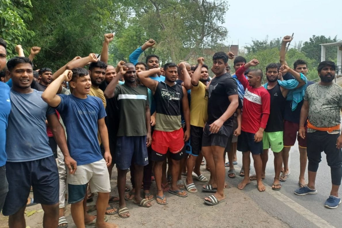 Opposition to exemption to protesting wrestlers