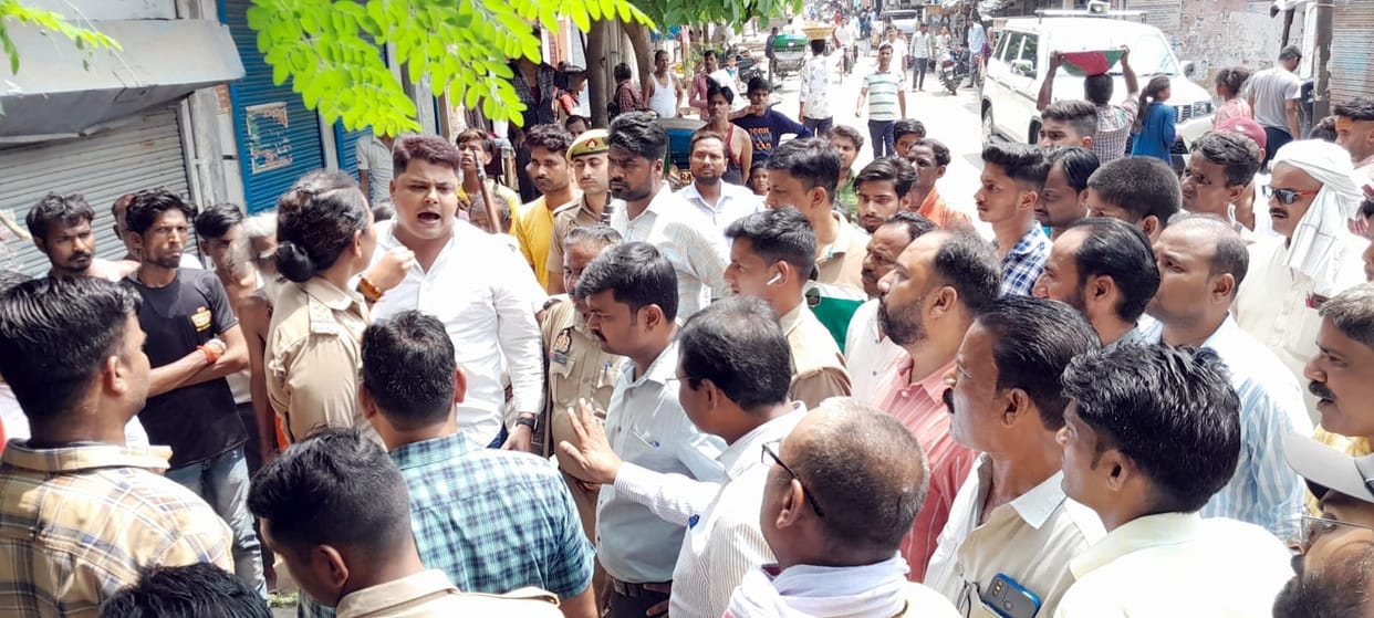 When there was protest, EO said - remove the encroachment yourself