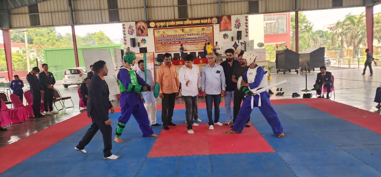 National Sky Martial Arts Competition begins, Maharashtra's Ganesh wins gold on first day