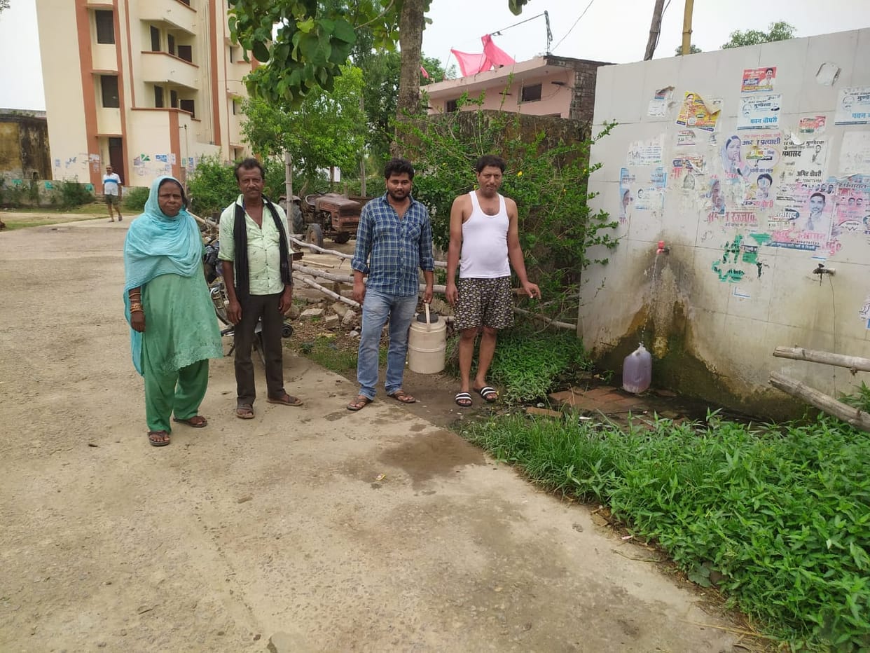 Drinking water supply disrupted in two wards for six months