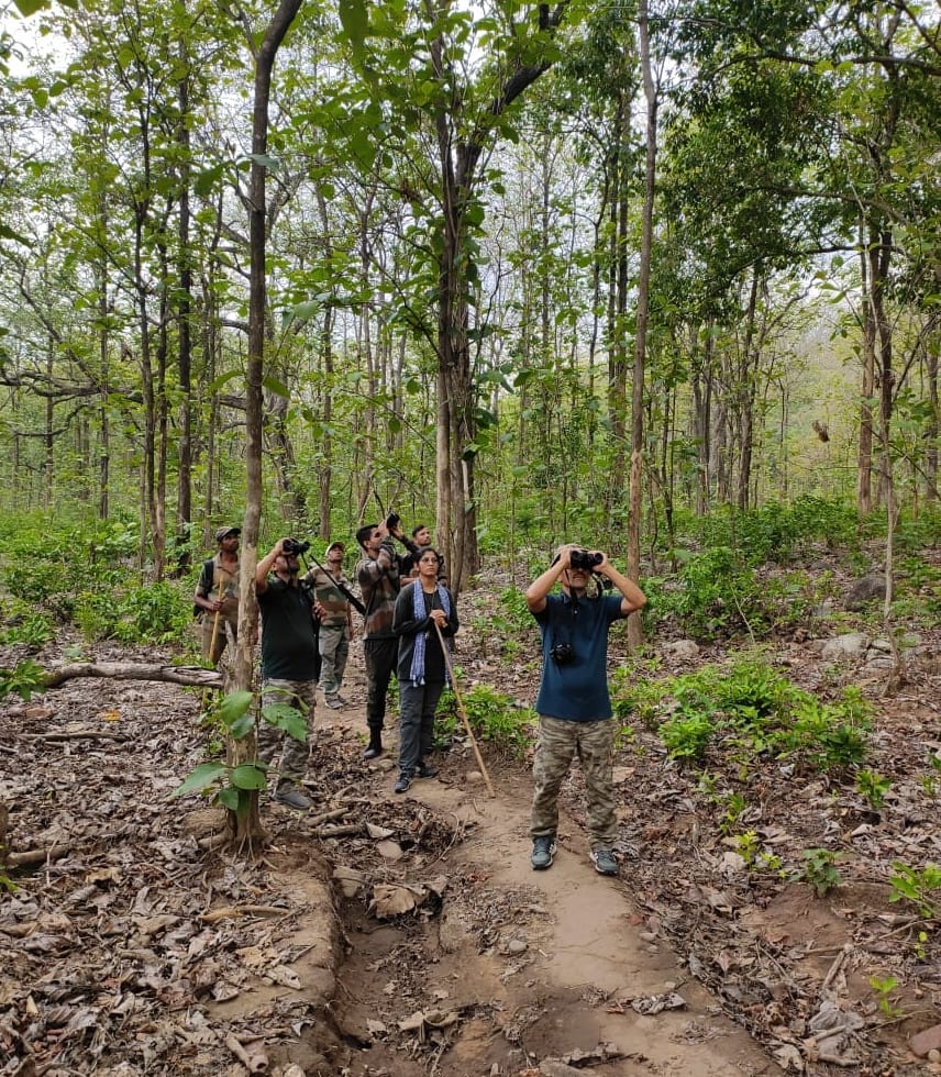 corbett tiger reserve bird marked