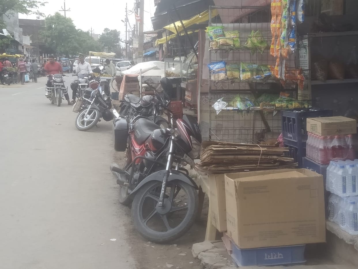 Encroachment on tracks too, not interested in removal
