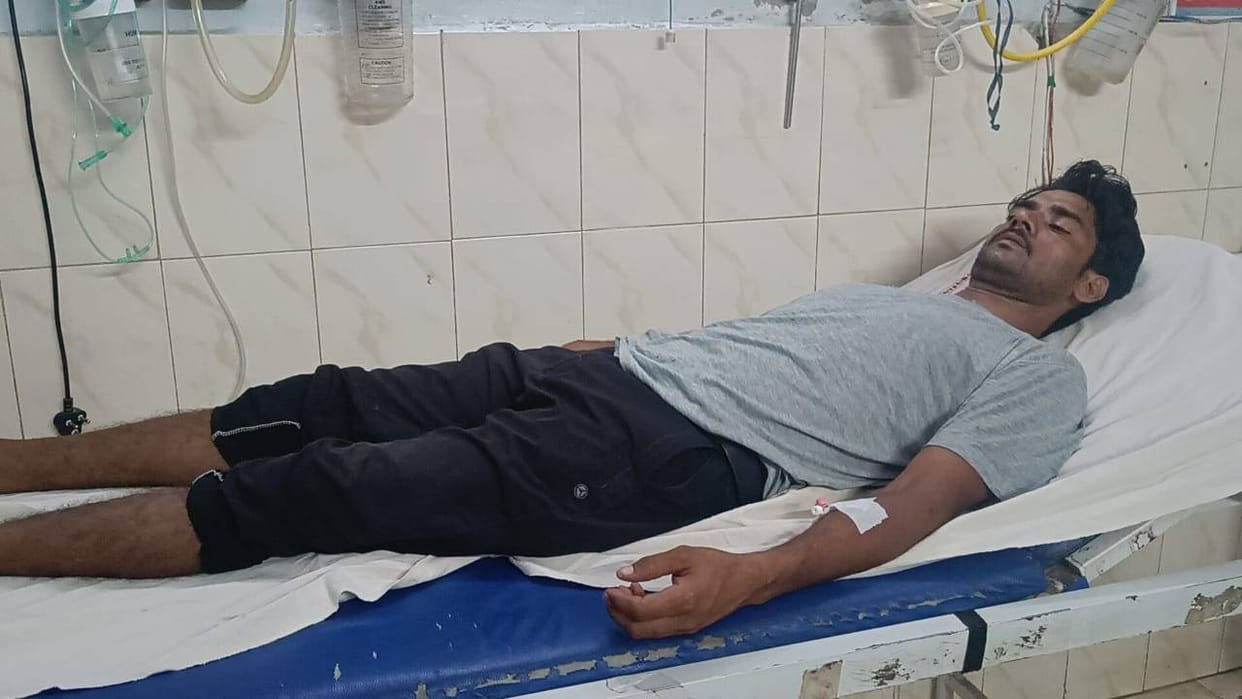 When canal water was caught stolen, the hotel operator beat the water supply worker