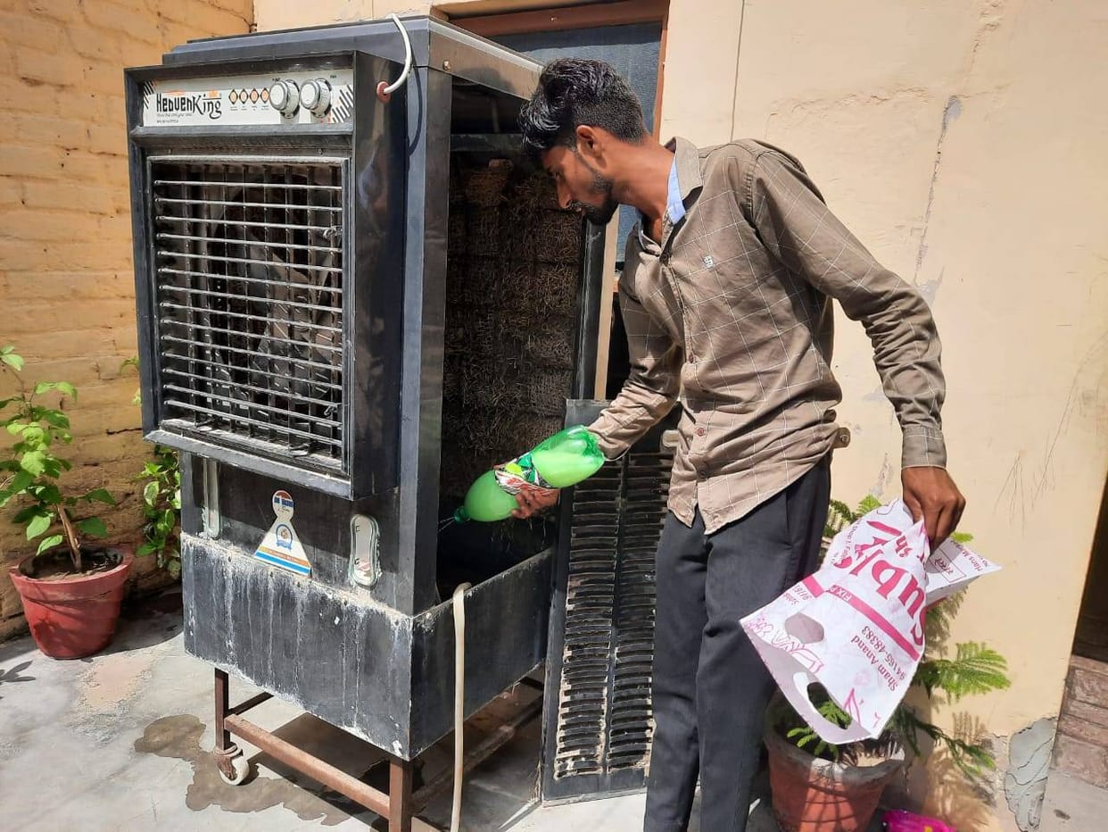 Health department will keep 20 bleeding checkers for door-to-door survey, will find larvae