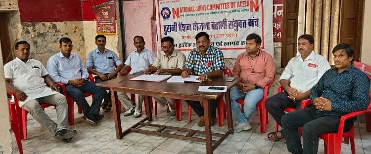 Brainstorming on forming an executive committee to run the old pension restoration movement