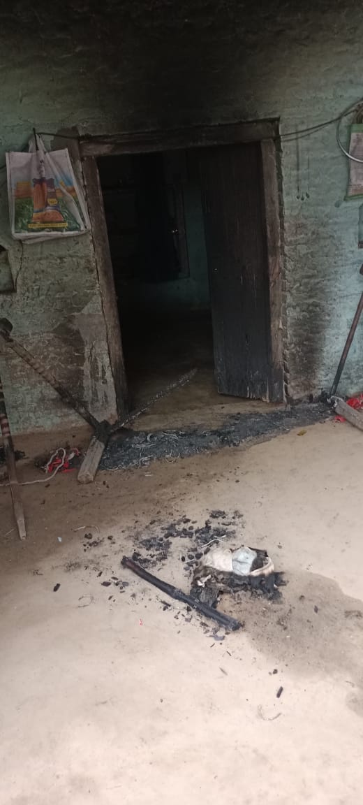 House set on fire in land dispute, report filed