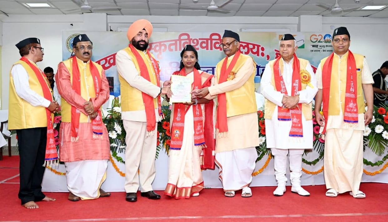 Doctorate degree to Shraddha and Shrestha