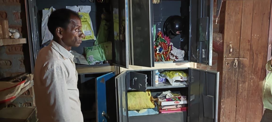 Thieves ransacked four houses in one night in Mirzapur