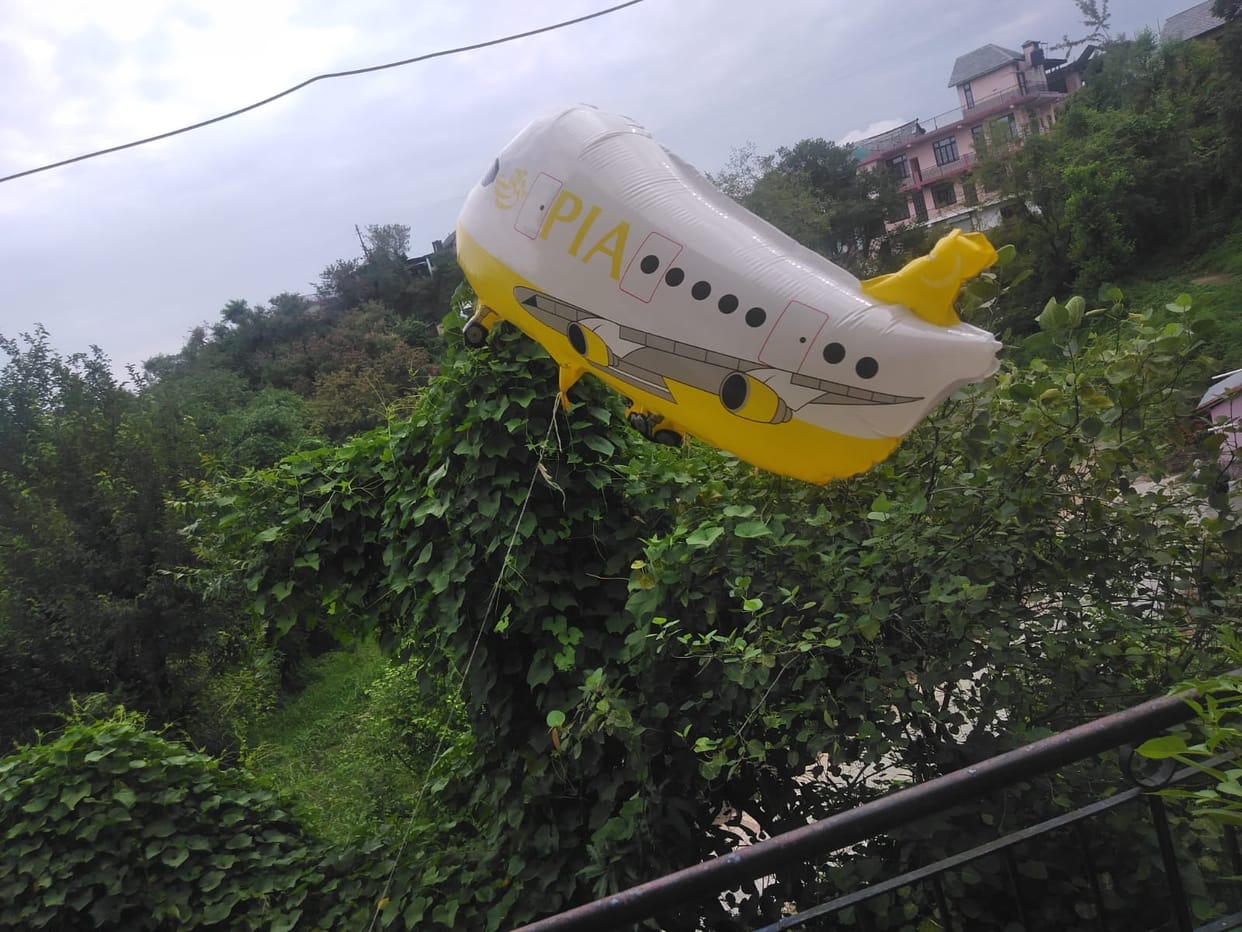 Pakistani balloon found in Bafdi hamirpur