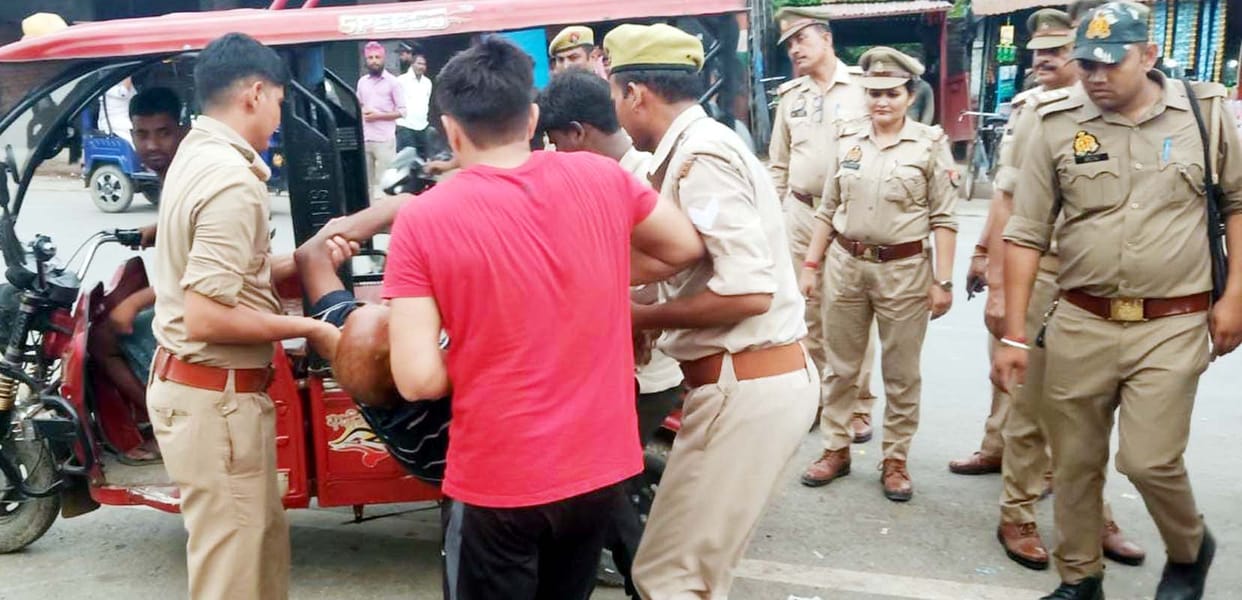Young man lying unconscious for several hours on the side of the highway