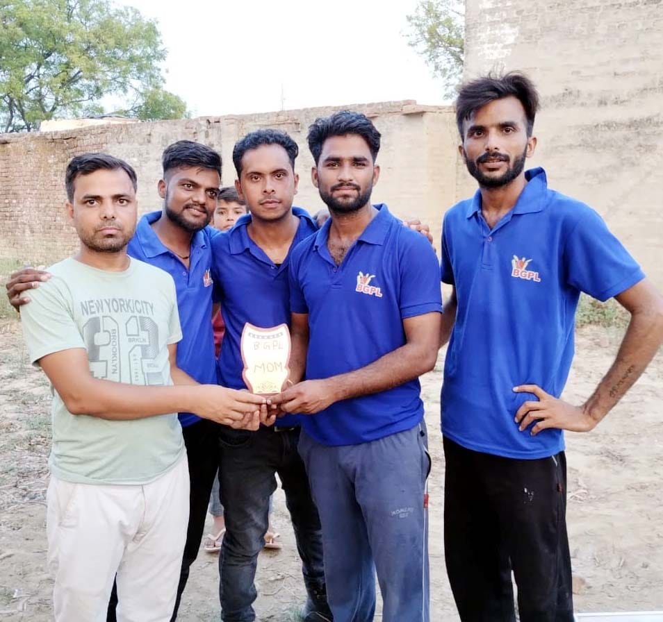 Behta Super Indian team won the match by 12 runs