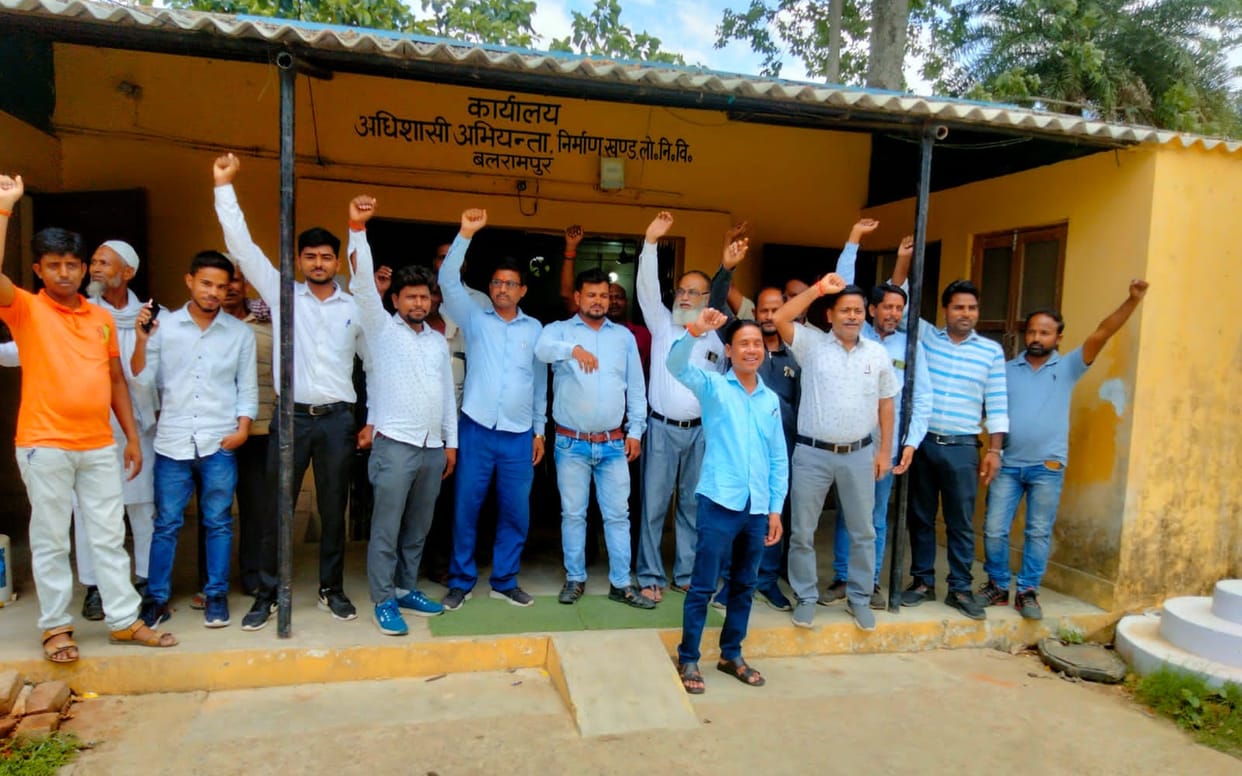 PWD workers did pen strike