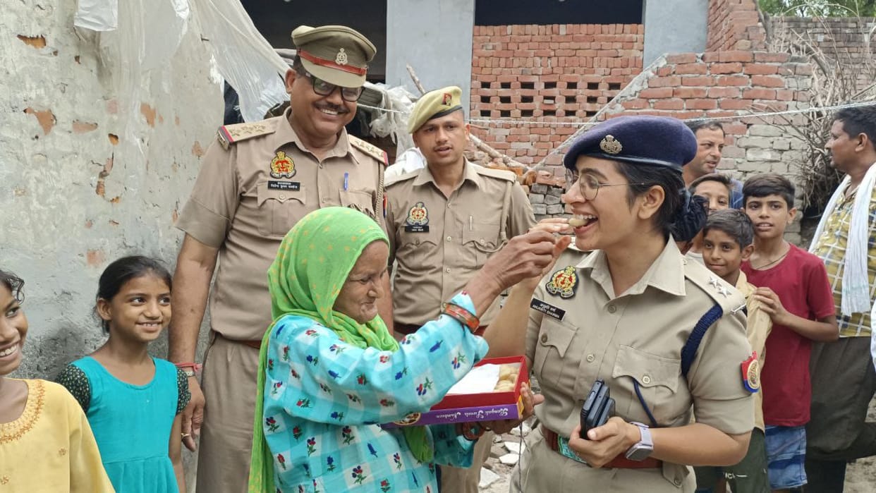 Noorjahan distributed sweets as the house lit up with milky light.