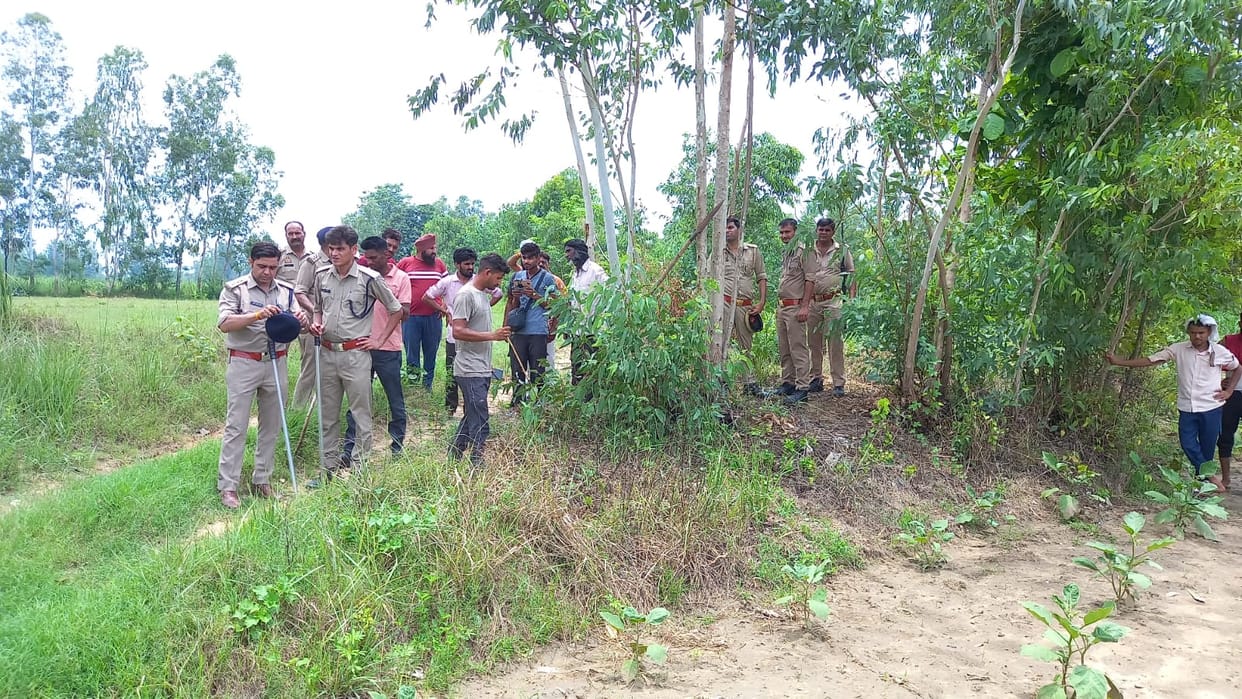 Panic due to leopard roaming in the city colony
