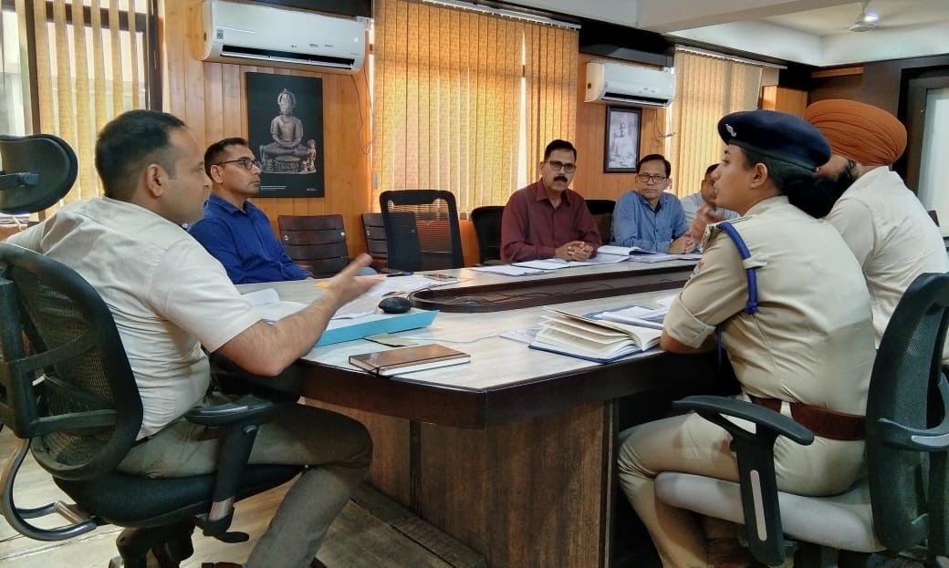 Meeting For Road Safety in Almora