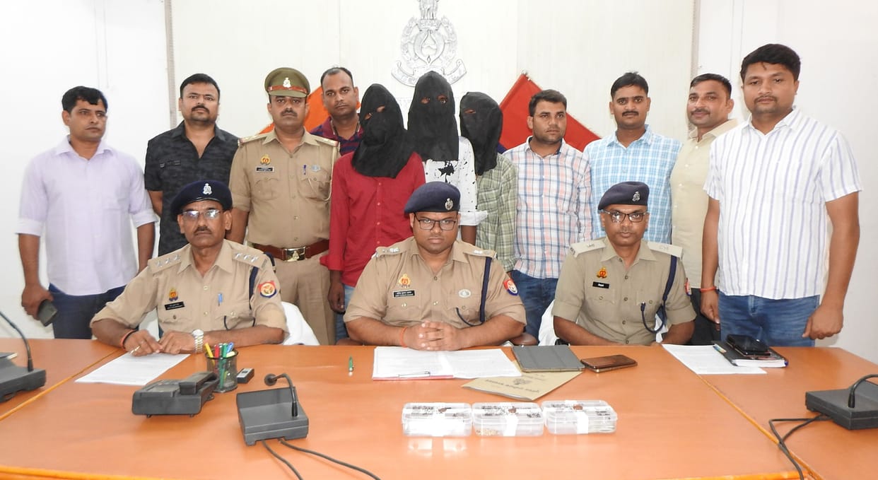 Three henchmen of snatching gang arrested in siddharthnagar