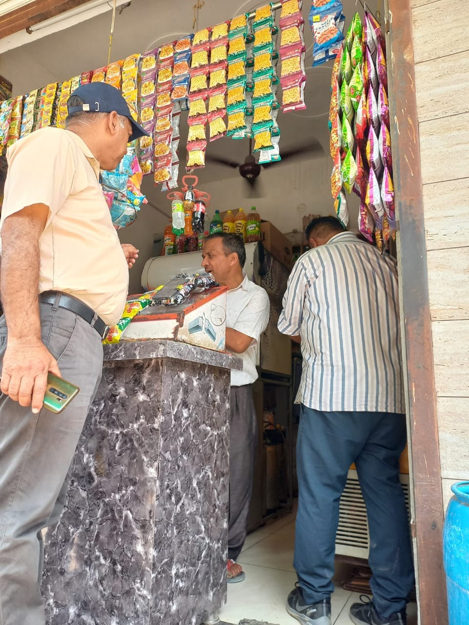 Three shopkeepers were challaned for selling tobacco outside schools