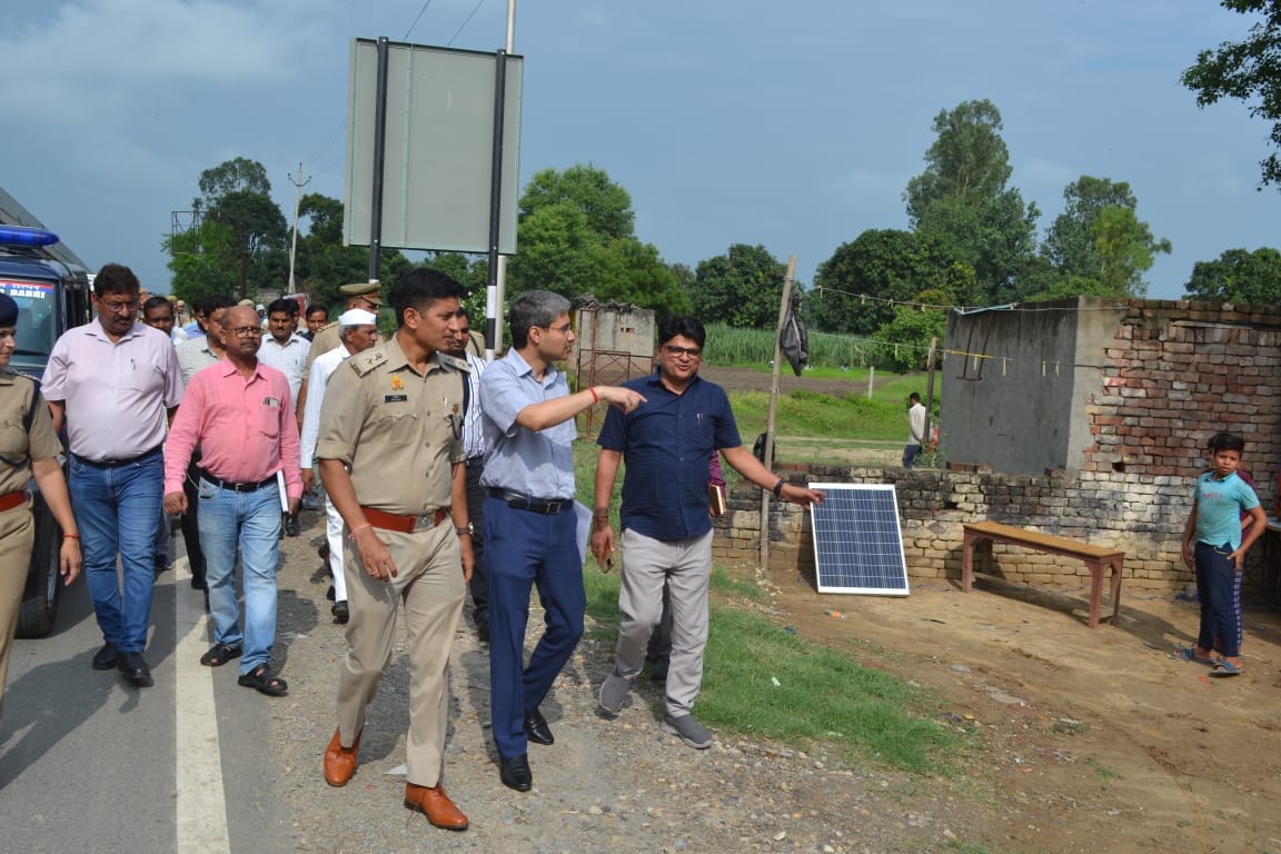 DM-SP inspected the Kanwar road