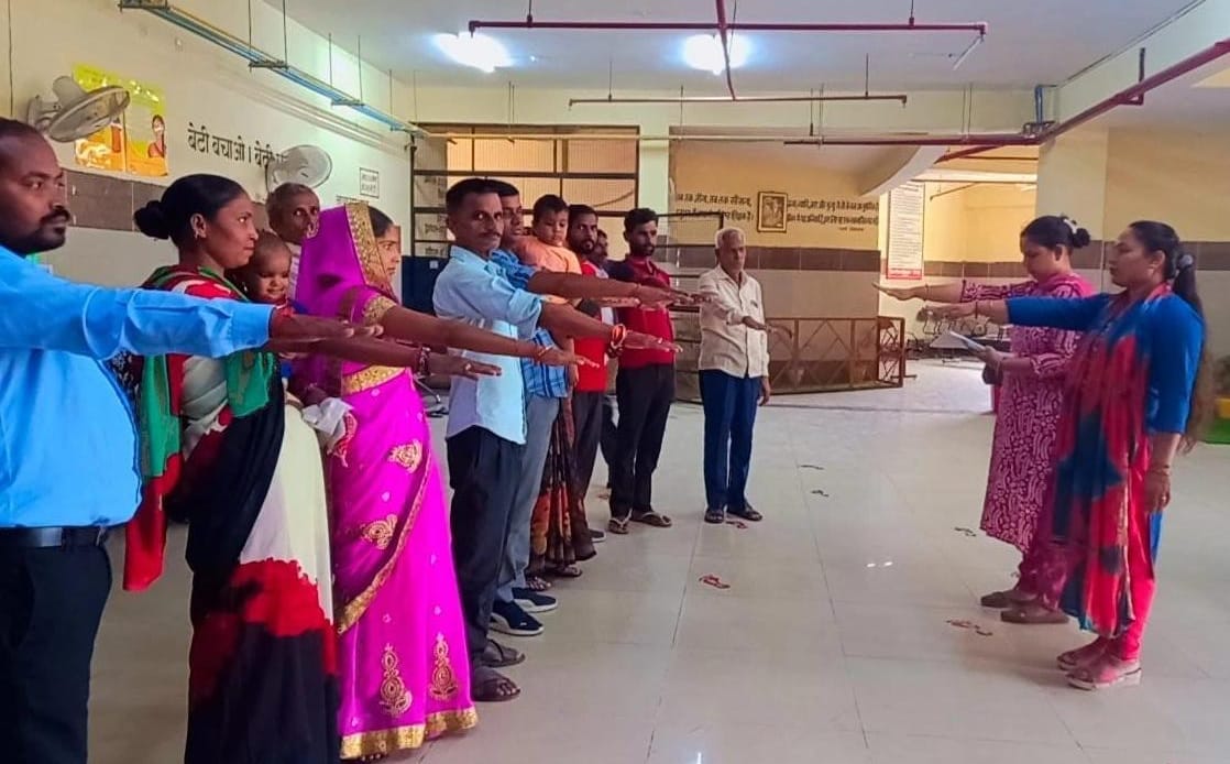 ITI students gave message to stay away from drugs