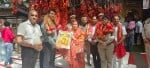 मां चिंतपूर्णी के दरबार राज्यपाल की धर्मपत्नी लेडी गवर्नर श्रीमति जानकी शुक्ला को माता रानी का 