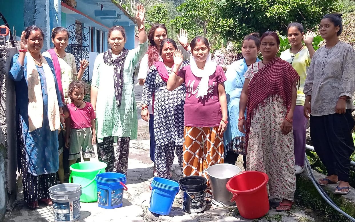 Baram's women demonstrated for water