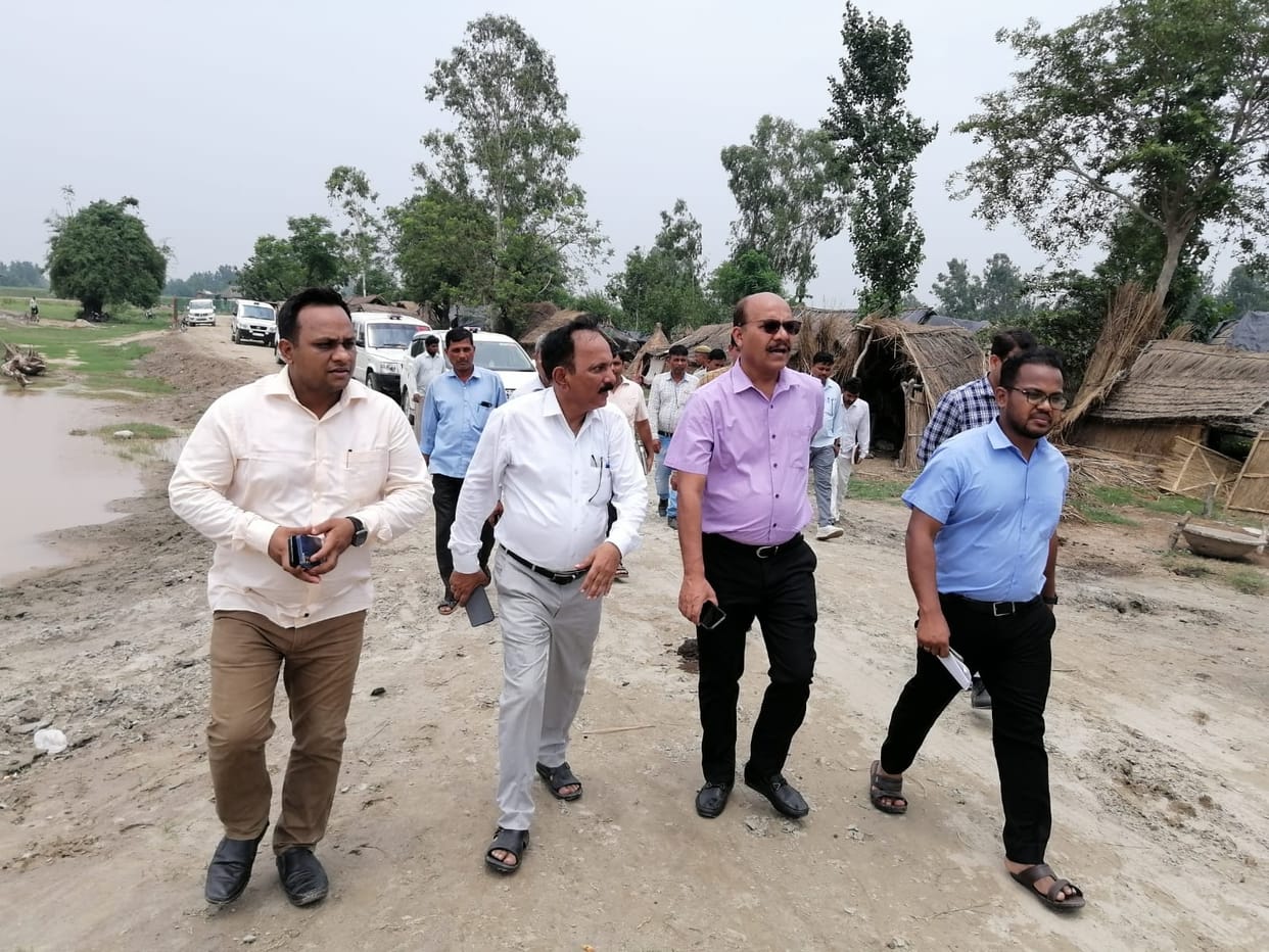DM inspected the possible flood areas