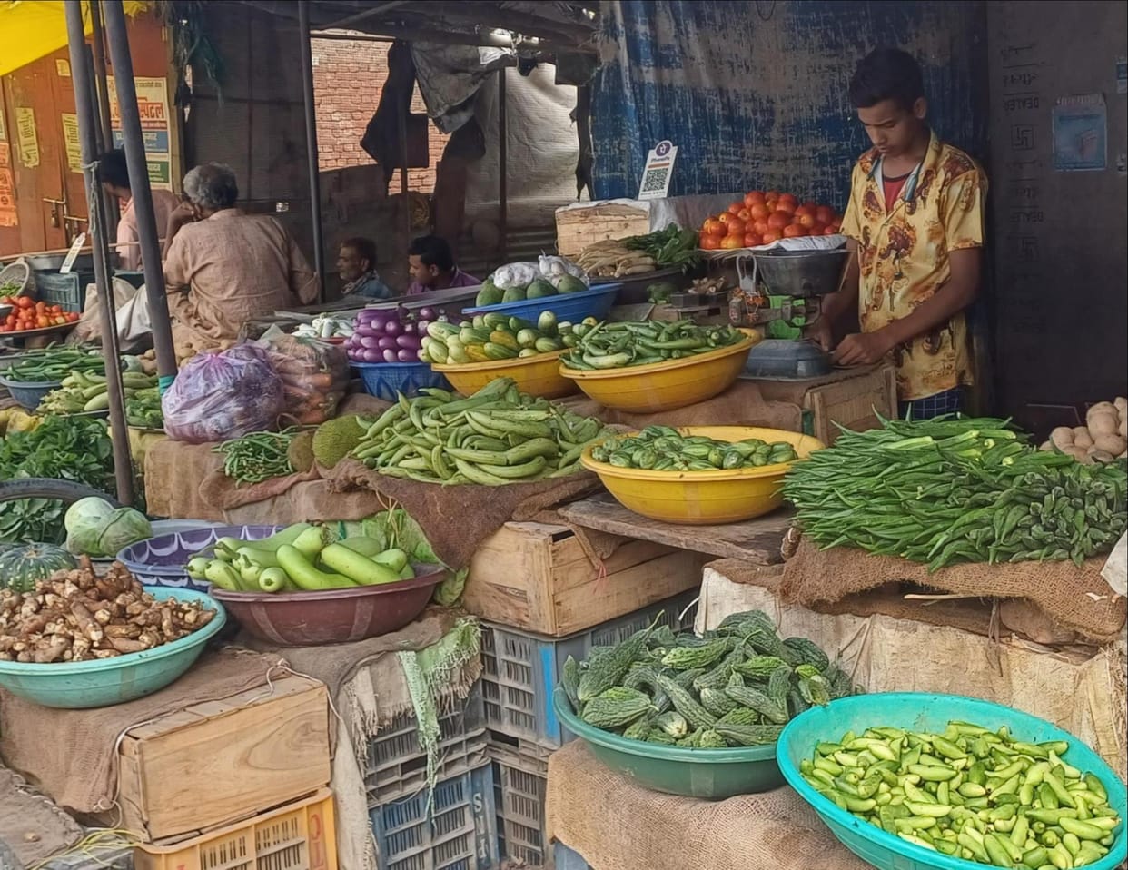 Vegetable prices changing like the weather