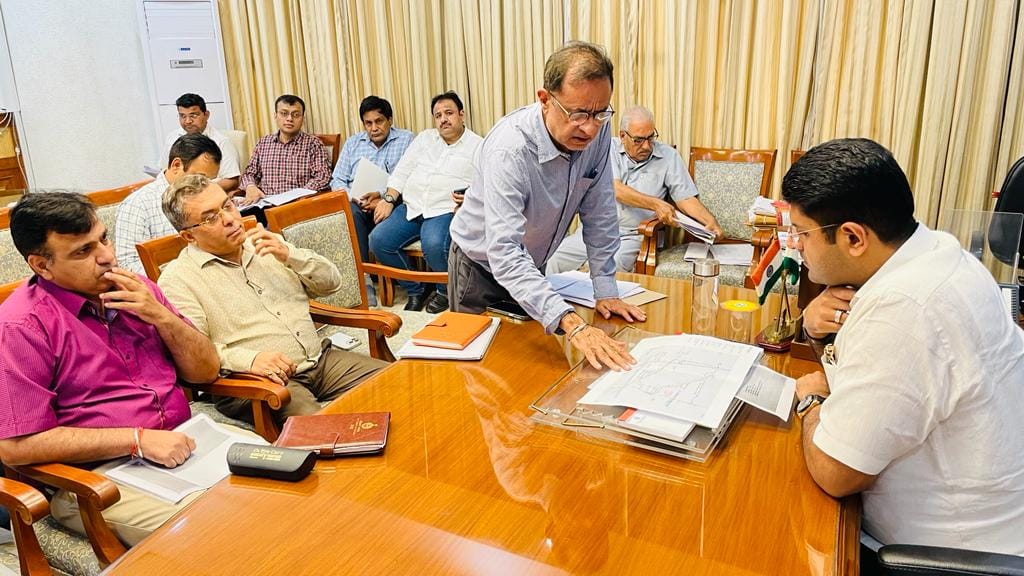 Government approved a budget of 155.56 crores for sewer and drinking water projects