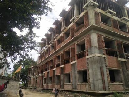 It rained for a while, then the sun came out