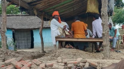 The tiger came out of the forest at midnight, entered the house and killed the cow